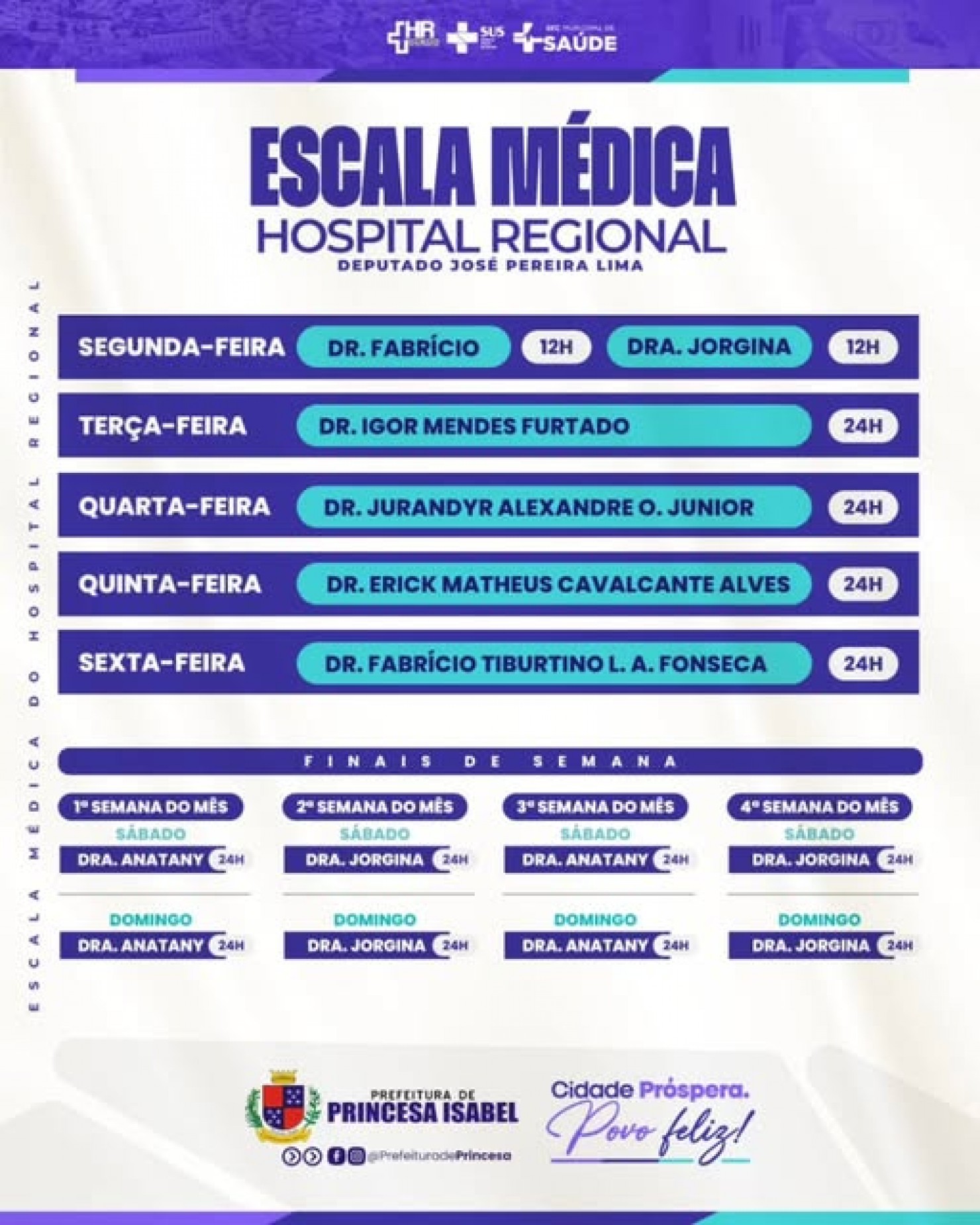 ESCALA MÉDICA DO HRPI